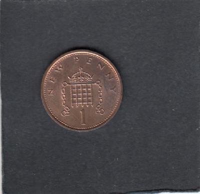 Beschrijving: 1 Penny ELIZABETH II